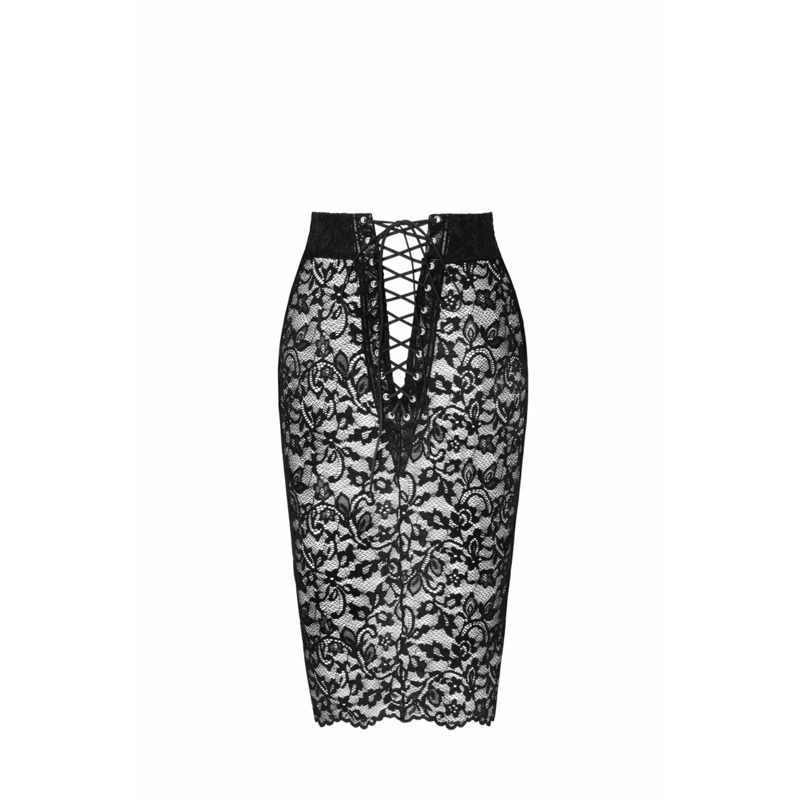 Юбка Noir Handmade F302 Ambivalence lace up midi skirt - XXL