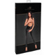 Лeггинсы Noir Handmade F304 Taboo wetlook leggings with open crotch and bum - L