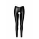 Лeггинсы Noir Handmade F304 Taboo wetlook leggings with open crotch and bum - XXL