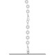 Комбинезон Noir Handmade F306 Mirage catsuit with jewelry rhinestone chain adorning the back - L
