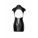 Платье Noir Handmade F309 Fantasy wetlook mini dress with lace up back - XXL