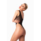Боди Noir Handmade F322 Paparazzi elastic mesh body - S