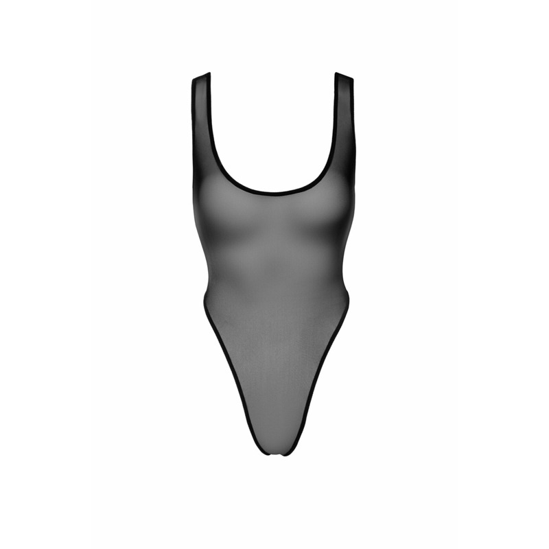 Боди Noir Handmade F322 Paparazzi elastic mesh body - S