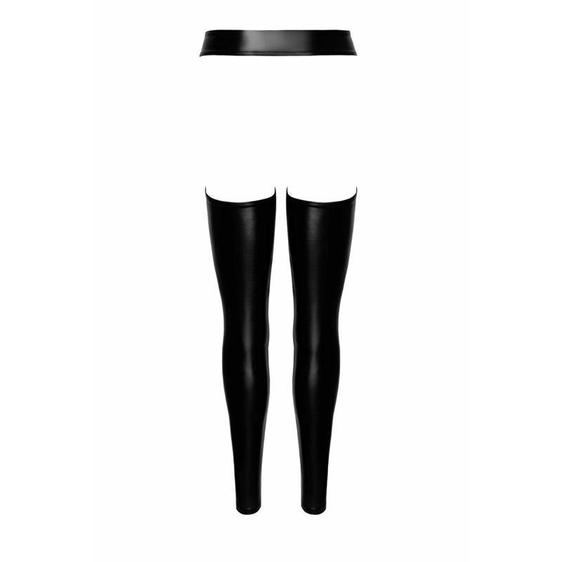 Леггинсы с открытыми бедрами Noir Handmade F323 Rebel wetlook chaps - XXL