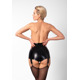 Шортики Noir Handmade F325 Glam suspender wetlook and vinyl shorts - XL