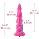 Силиконовый дилдо Hismith Awl Shape Silicone Dildo Monster Series