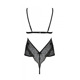 Боди Passion AMBERLY BODY black, XXL/XXXL, открытая спина, низ стринги