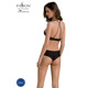 Комплект Passion KERRIA BIKINI black, L/XL, бралетт и трусики-бикини