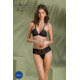 Комплект Passion KERRIA BIKINI black, L/XL, бралетт и трусики-бикини