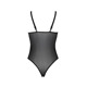 Боди Passion KERRIA BODY black, S/M, с высокими вырезами и верхом балконет