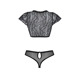 Комплект Passion LEAFA BIKINI black XXL/XXXL - ECO Passion