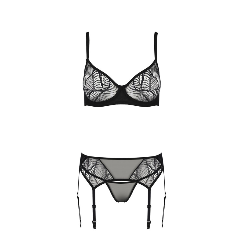 Комплект Passion LEAFA SET black L/XL - ECO Passion