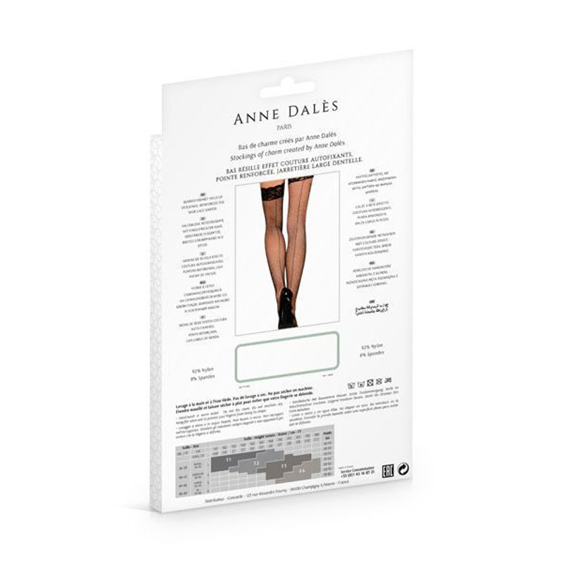 Чулки Anne De Ales CLOE T2 Black
