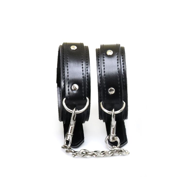 Поножи из экокожи Art of Sex -  Emoji Ankle cuffs