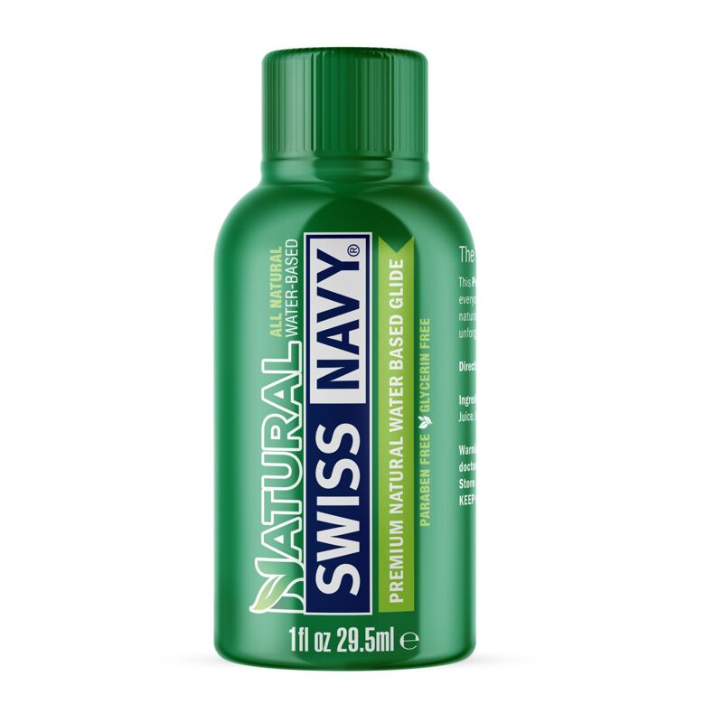 Лубрикант на водной основе Swiss Navy NAKED All Natural 29,5 мл, для чувствительной кожи