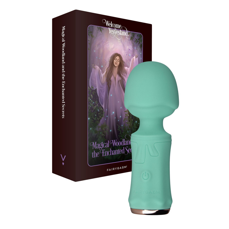 Мини-вибромассажер FairyGasm SecretFuntasy green