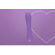 Вибратор с подогревом FairyGasm WowGenie violet, подогрев до 42 °C