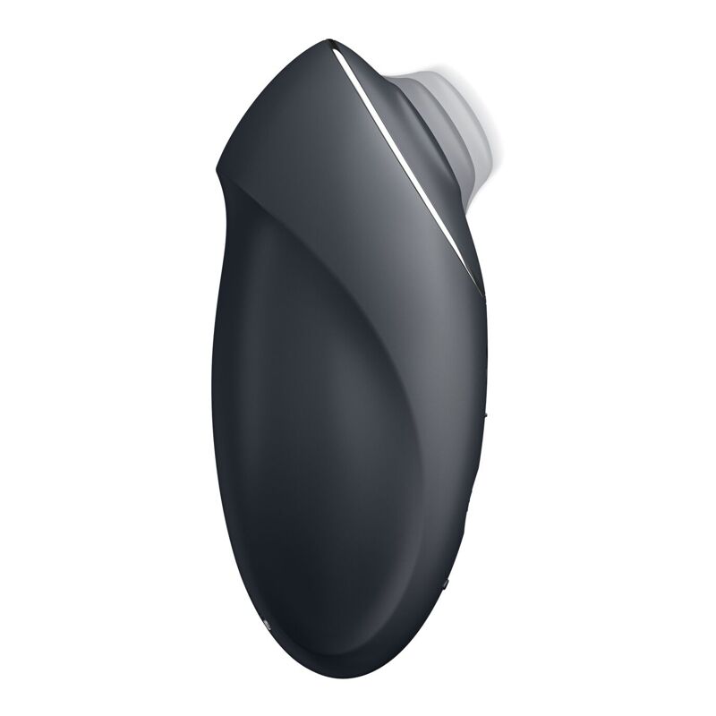 Вибростимулятор-пульсатор Satisfyer Tap & Climax 1 Grey, эффект постукивания пальцем, 2 мотора