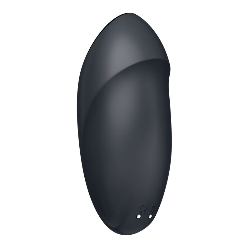 Вибростимулятор-пульсатор Satisfyer Tap & Climax 1 Grey, эффект постукивания пальцем, 2 мотора