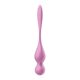 Вагинальные смарт-шарики с вибрацией Satisfyer Love Birds 1 Connect App Pink, 78 г