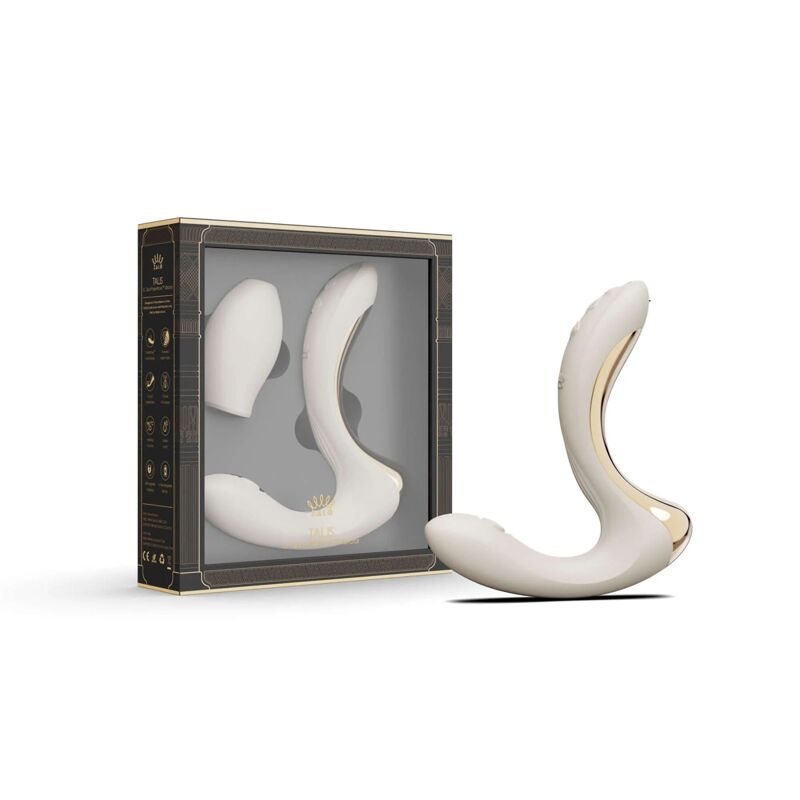Вібратор-пульсатор з вакуумною насадкою Zalo – Talis G-Spot PulseWave Vibrator Ivory White Вібратор-пульсатор з вакуумною насадкою Zalo – Talis G-Spot PulseWave Vibrator Ivory White