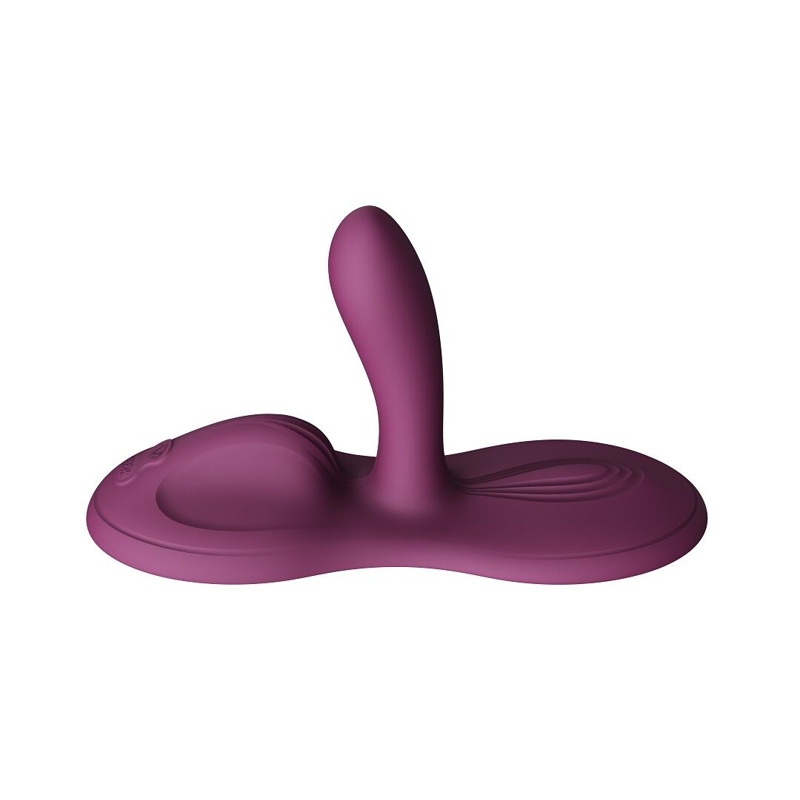 Вибратор Zalo – Flora Velvet Purple