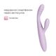 Тонкий кролик-вибратор Svakom Cici 2+ Lilac, управление со смартфона, подогрев до 38 °C
