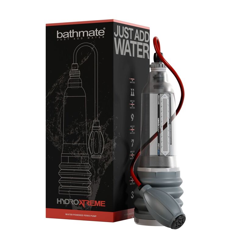 Гидропомпа Bathmate HydroXtreme 9 (X40), для члена длиной от 18 до 23см, диаметр до 5,5см