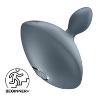 Анальная вибропробка Satisfyer Booty Absolute Beginners 4, для начинающих, вводимая часть 3 см