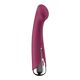 Вибратор с ротацией Satisfyer Spinning G-Spot 1 Red, плоская площадка для стимуляции точки G