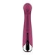 Вибратор с ротацией Satisfyer Spinning G-Spot 1 Red, плоская площадка для стимуляции точки G