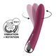 Вибратор точки G с вращением Satisfyer Spinning Vibe 1 Red, 2 мотора