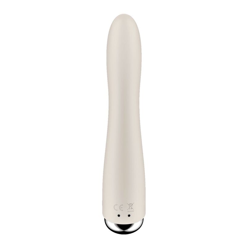 Вибратор точки G с вращением Satisfyer Spinning Vibe 1 Beige, 2 мотора