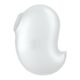 Вакуумный клиторальный стимулятор с вибрацией Satisfyer Cutie Ghost White