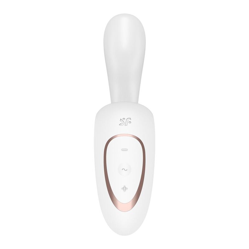 Вагинально-клиторальный вибратор Satisfyer G for Goddess 1 White, 2 мотора