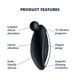 Вибратор для наружной стимуляции Satisfyer Spot On 2 Black, очень мощный, гибкий отросток