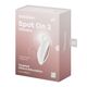 Вибратор для наружной стимуляции Satisfyer Spot On 2 White, очень мощный, гибкий отросток