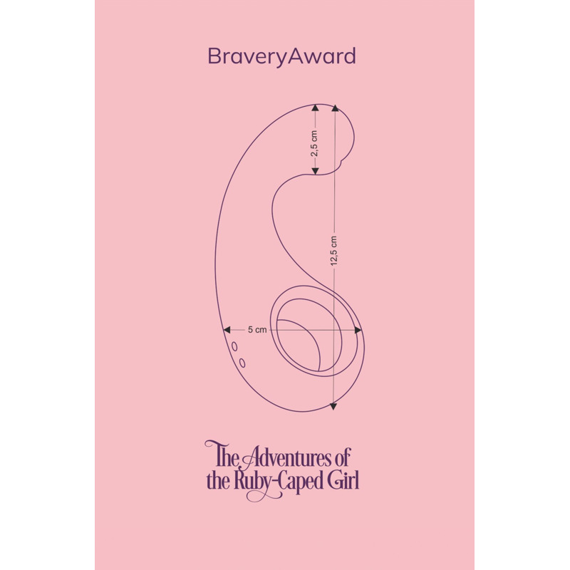 Вибратор для точки G FairyGasm BraveryAward blue
