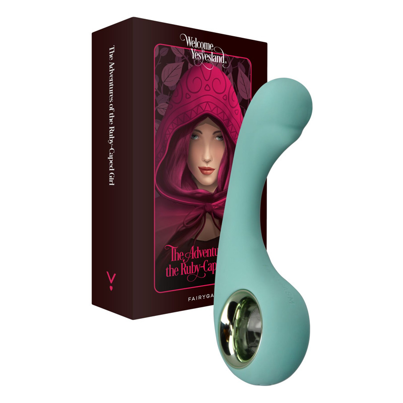 Вибратор для точки G FairyGasm BraveryAward green