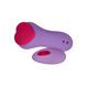 Вибратор в трусики FairyGasm HeartGem violet, на магните, пульт ДУ