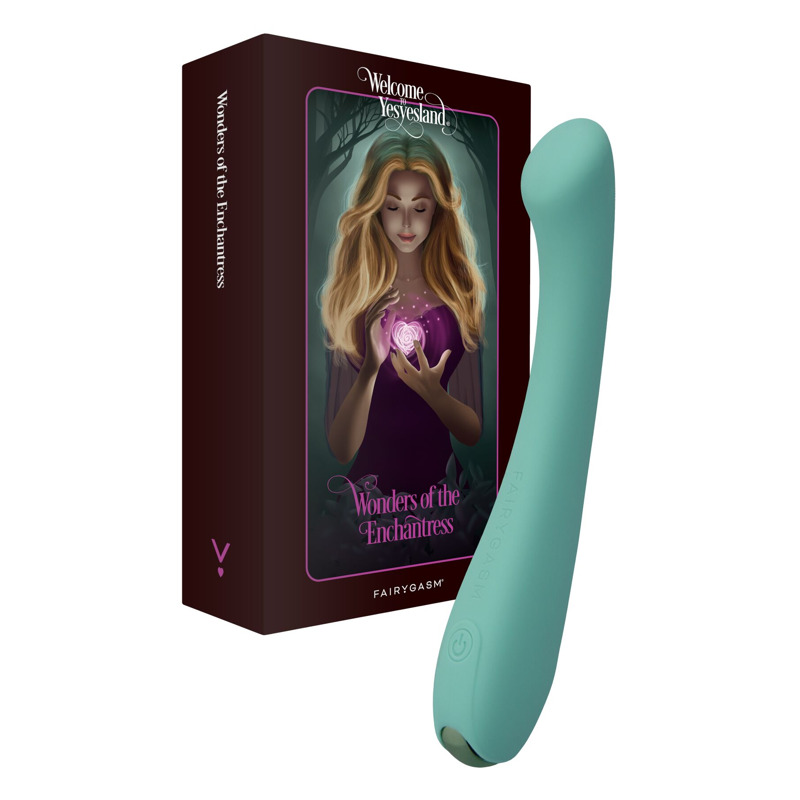 Вибратор для точки G FairyGasm MerryWand green