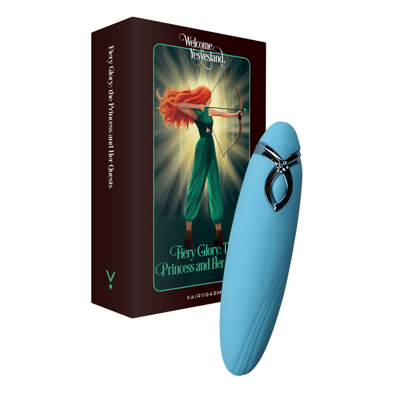 Мини-вибратор FairyGasm PleasureArrow blue