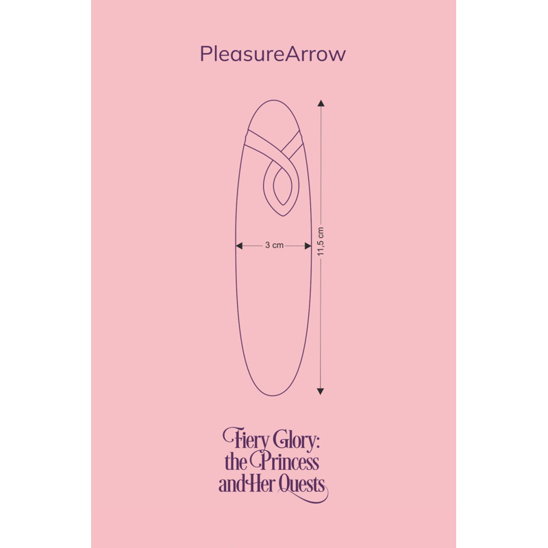 Мини-вибратор FairyGasm PleasureArrow green