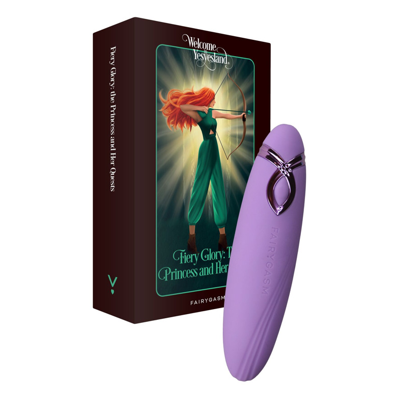 Мини-вибратор FairyGasm PleasureArrow violet