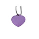 Мини-вибратор «Сердечко» FairyGasm PleasureStone violet, 9 режимов, на шнурке