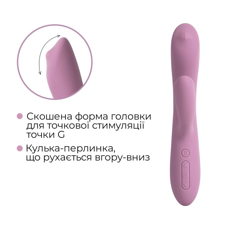 Смарт вибратор-кролик с жемчужной стимуляцией точки G Svakom Trysta Neo