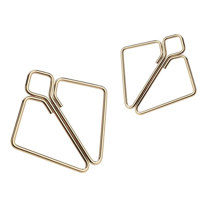 Зажимы для сосков с тяжелой подвеской LOCKINK Nipple Clamps with Heavy Pendant - Golden