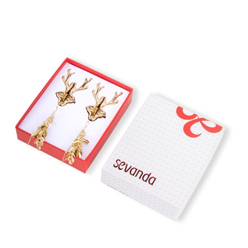 Зажимы для сосков LOCKINK SEVANDA Stag Adjustable Nipple Clamps Set
