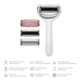 Ролер для голкової мезотерапії обличчя та тіла GESKE MicroNeedle Face&Body Roller 9в1 white