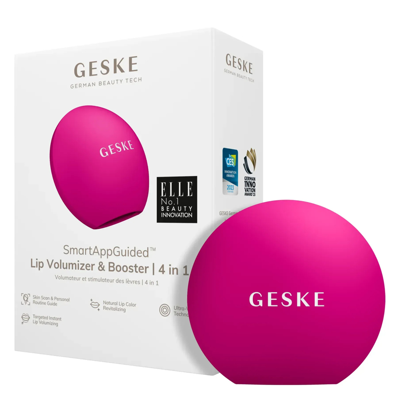 Пристрій для збільшення об'єму губ GESKE Lip Volumizer&Booster 4в1 Small magenta